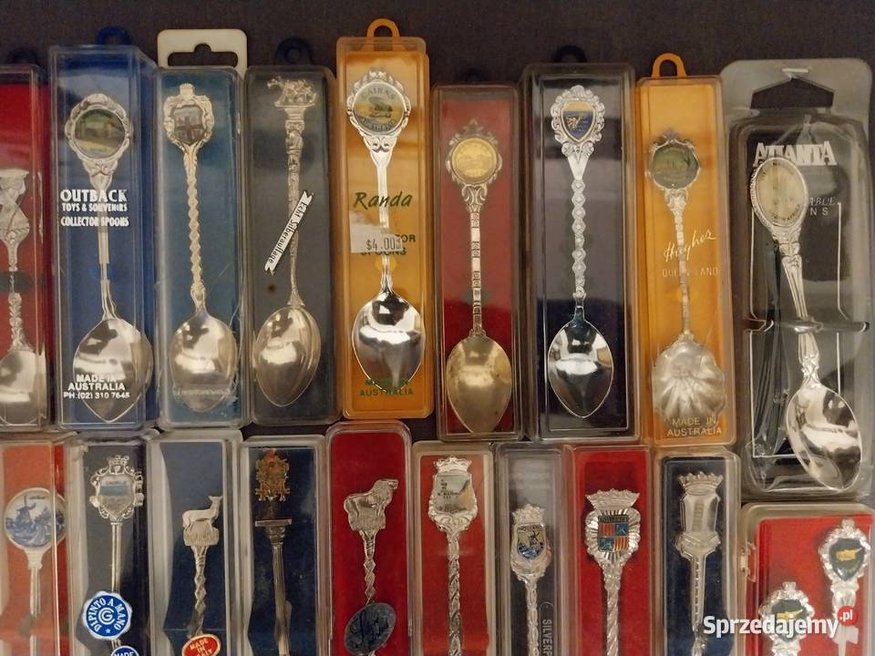Łyżeczki kolekcjoneskie warmińsko-mazurskie Ełk