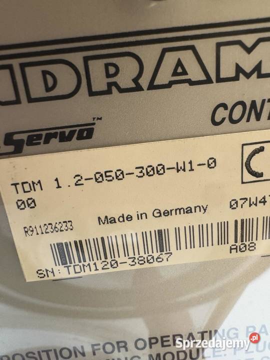 Indramat TDM 12050300W1000 R911236233 Servo Warszawa