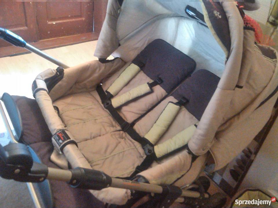 Hartman Quality wózek bliźniaczy uzywany 5 razy Kraków sprzedam