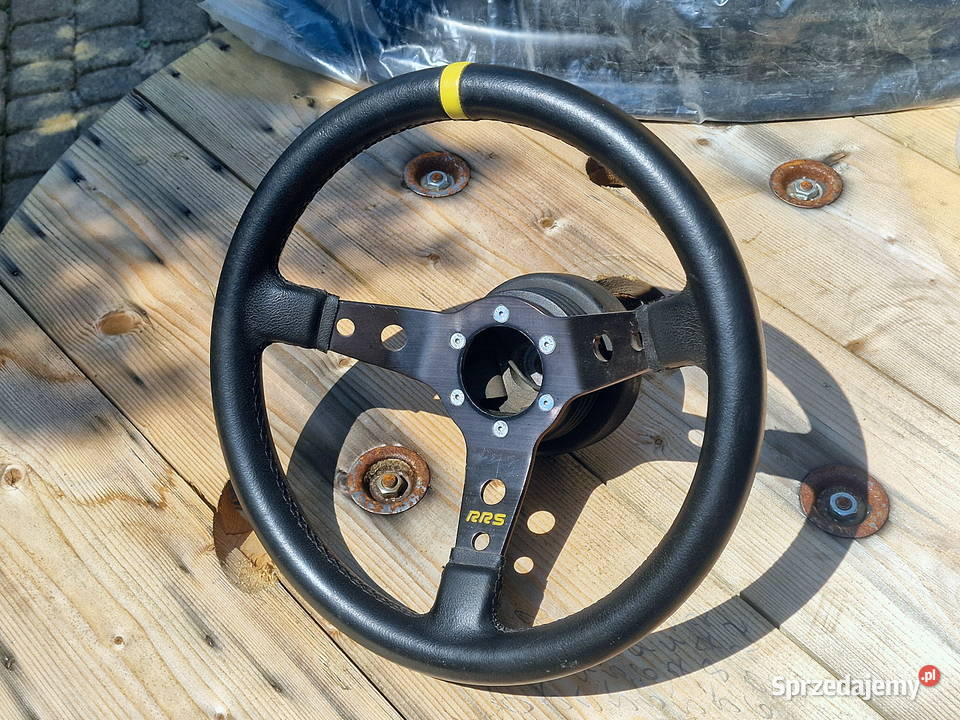 Kierownica RRS 350mm naba BMW E46 zestaw Pabianice
