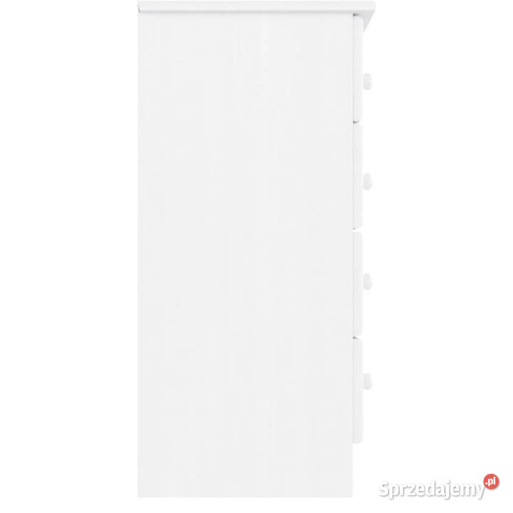 Komoda ALTA biała 77x35x73 drewno sosnowe Warszawa