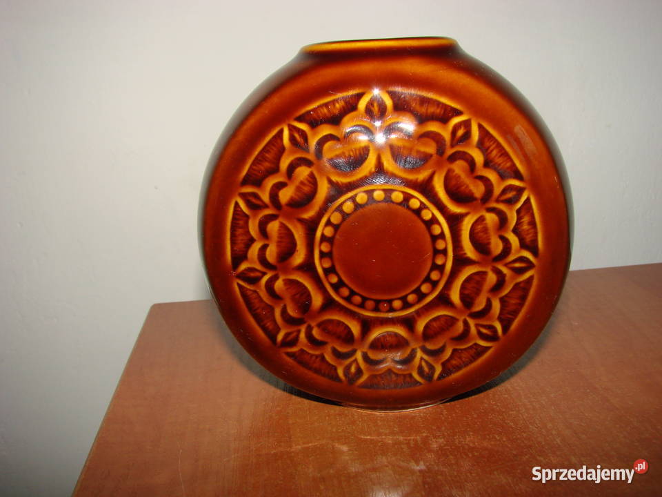 Porcelit Pruszków wazon PRL Pruszcz Gdański