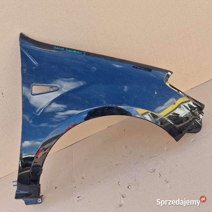 DACIA SANDERO I BŁOTNIK PRAWY PRZÓD lubuskie Bieleń