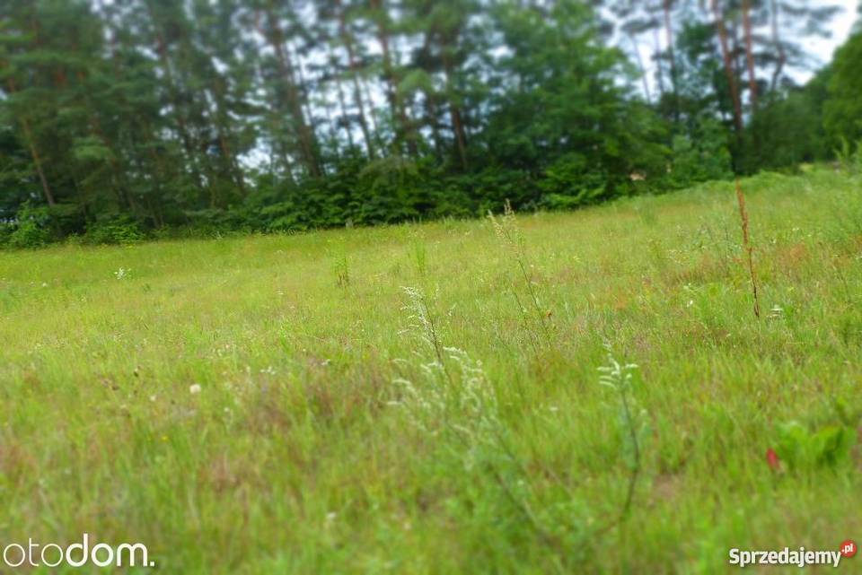 Działka budowlana Lniska Żukowa 1400m2 prąd