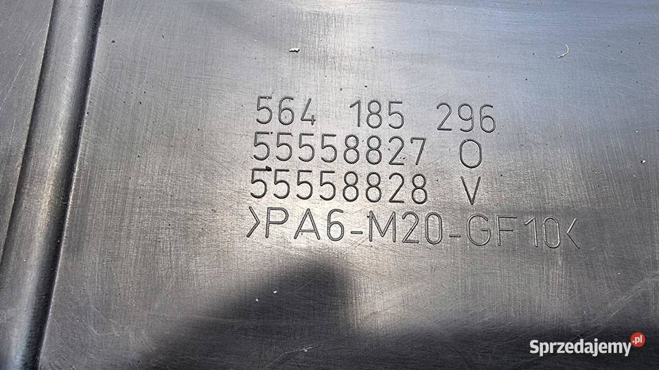 OPEL CORA D 13 CDTI OSŁONA POKRYWA SILNIKA
