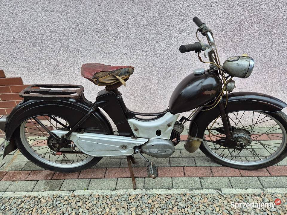 Simson SR2 Zarejestrowany na białe tablice 1959r Simson