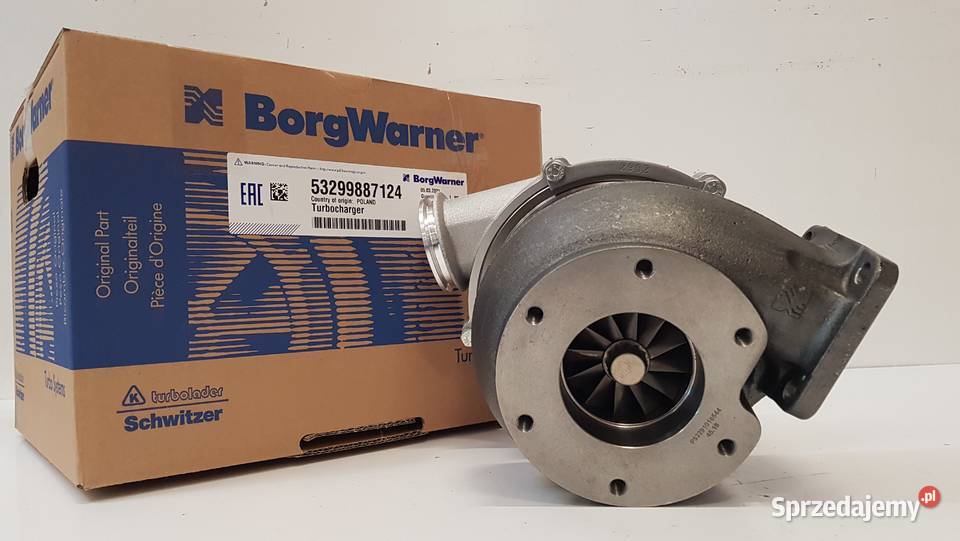 Turbosprężarka BorgWarner KKK 53299887124 Turbosprężarki Siedlce