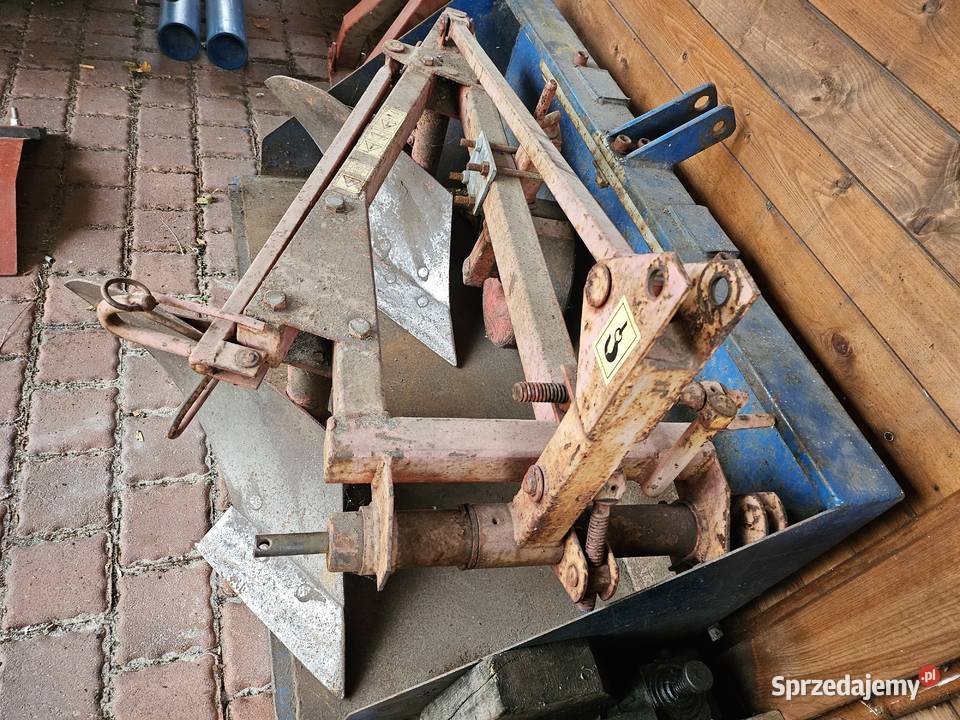 Pług dwuskibowy 2 skibowy do traktorka Czerwieńsk