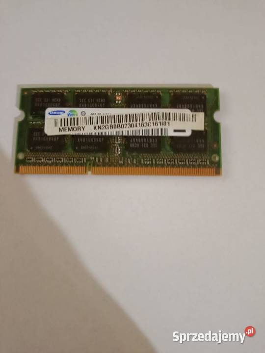 RAM DDR3 SODIMM 2GB Elektronika Ostrów Mazowiecka sprzedam