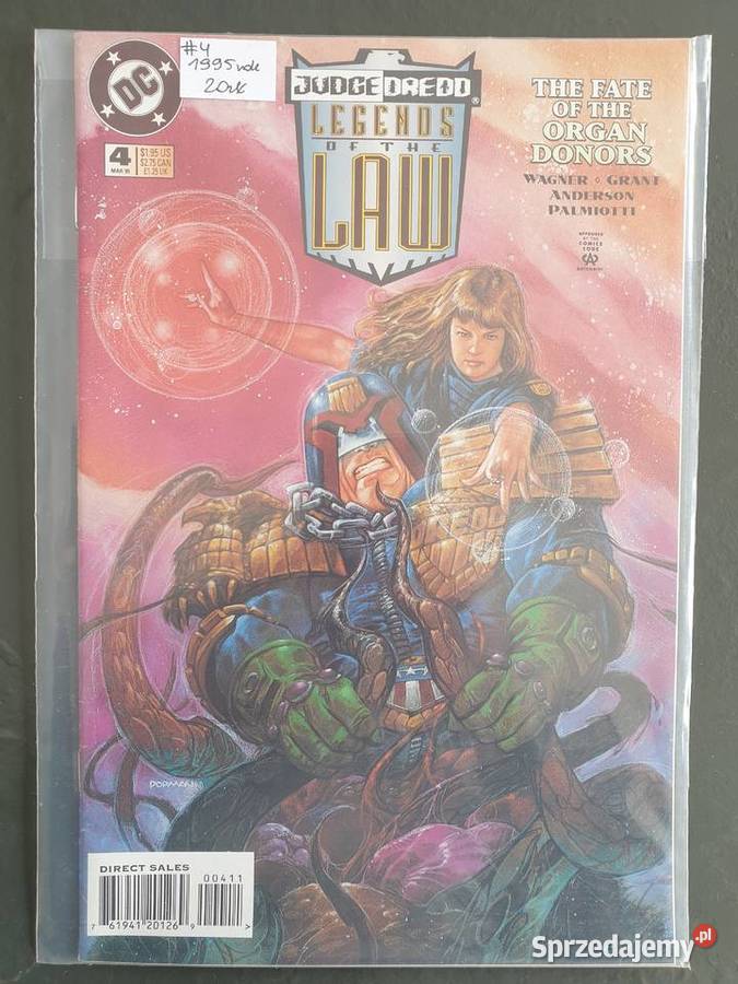 Judge Dredd zestaw 9 komiksów język angielski Gdynia