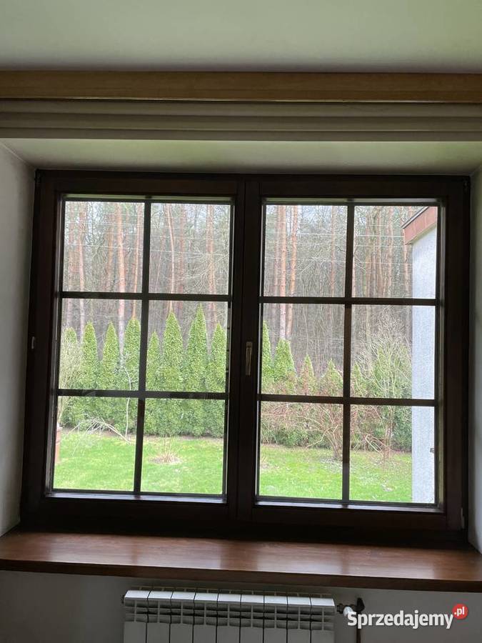 Sprzedam okna drewniane ze szprosami demontażu Kryspinów sprzedam