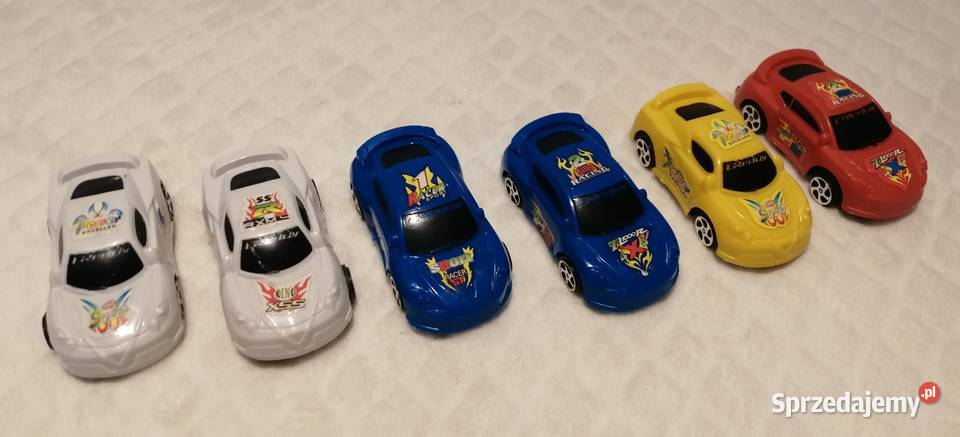 Zestaw 6 aut wyścigowych sportowych z napędem śląskie Czeladź