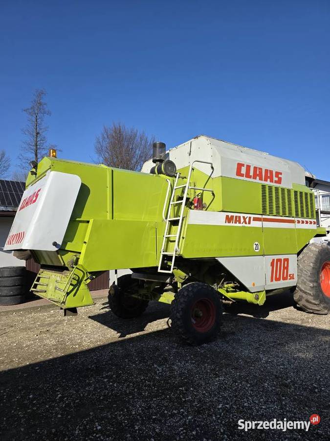 Claas Dominator 108 Maxi Mercedes 45m kombajn łódzkie Rząśnia sprzedam