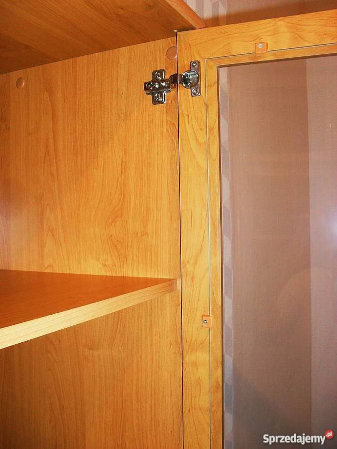 Witryna Meble POPSYSTEM BRW w kolorze olcha Gliwice sprzedam