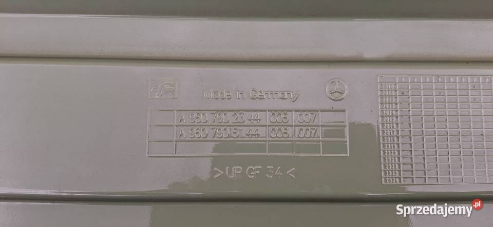 MERCEDES ACTROS MP4 SPOILER DACHOWY OWIEWKA ciężarowe Bieleń