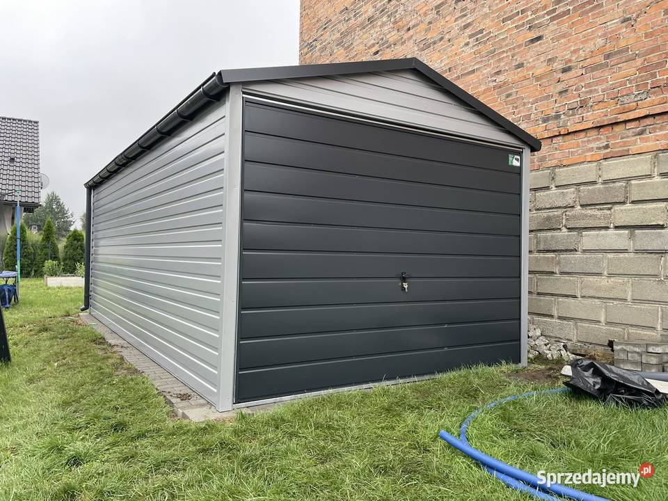 Garaż blaszany 3x5 Wzmocniony PROFILAMI Bydgoszcz