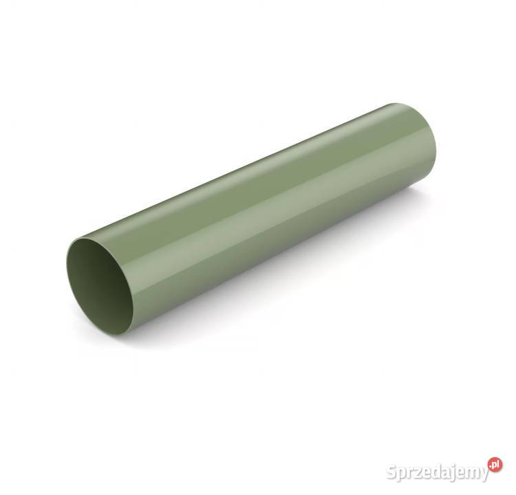 Bryza PVC Rura Spustowa fi 63 4 m zielona Białystok