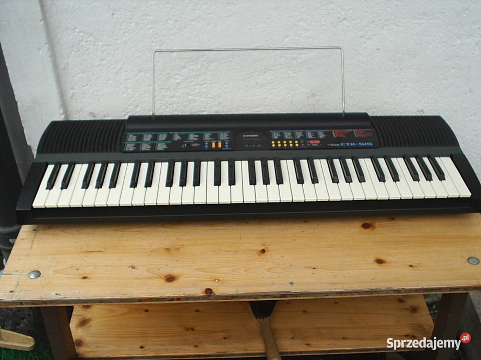 Keyboard Casio CTK-515 z osprzętem
