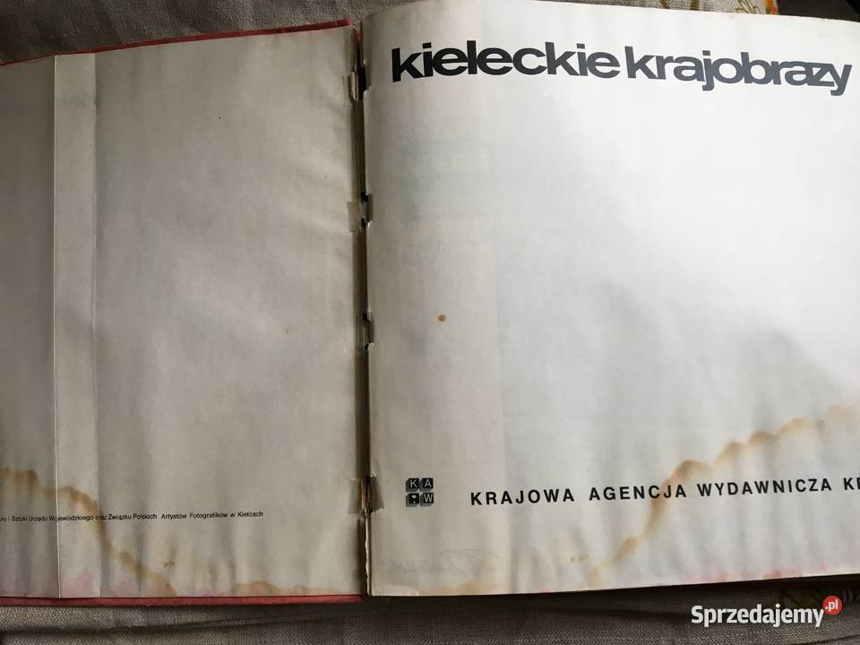 Kieleckie krsjobrazy zbiór fotografii artystów Poradniki, albumy i reportaże Książki i Podręczniki Skarżysko Kościelne
