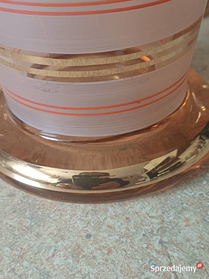 vintage dzbanek ze szklankami Porcelana i szkło sprzedam