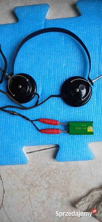 Stare słuchawki radiowe detefon Elektronika