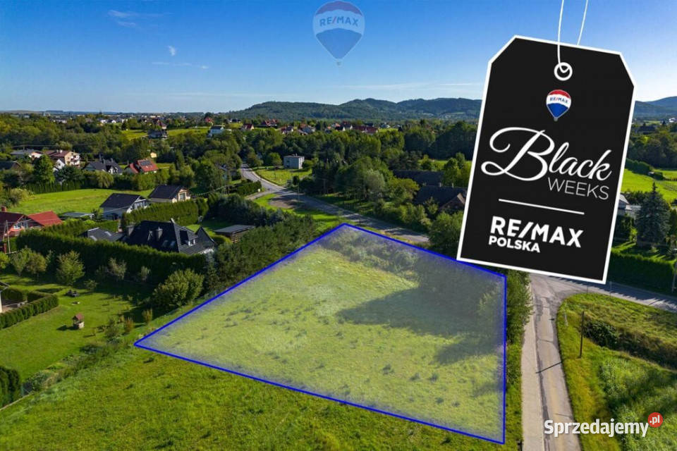 BLACK WEEKS Działka 2676 m z mediami Roczyny