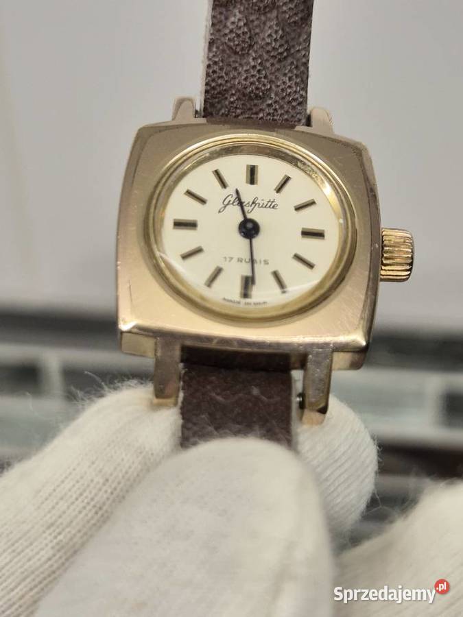 Damski zgarek Glashutte Au DDR