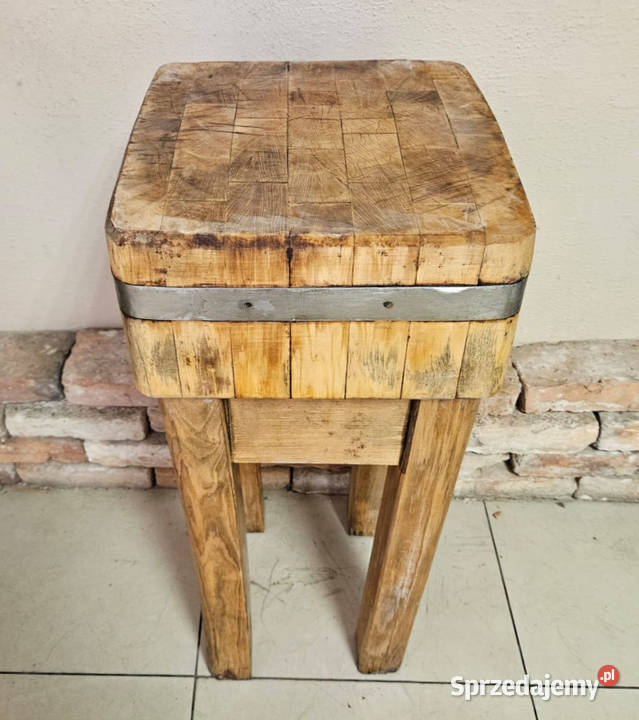 Kloc masarski rzeźniczy drzewo BUKOWE 36x36 Pszczyna