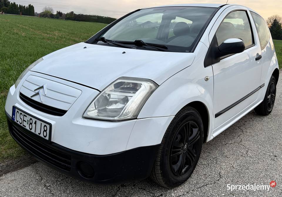 Citroen C2 14 HDI mega oszczędne auto ORYGINAŁ Hatchback mazowieckie Wieliszew sprzedam