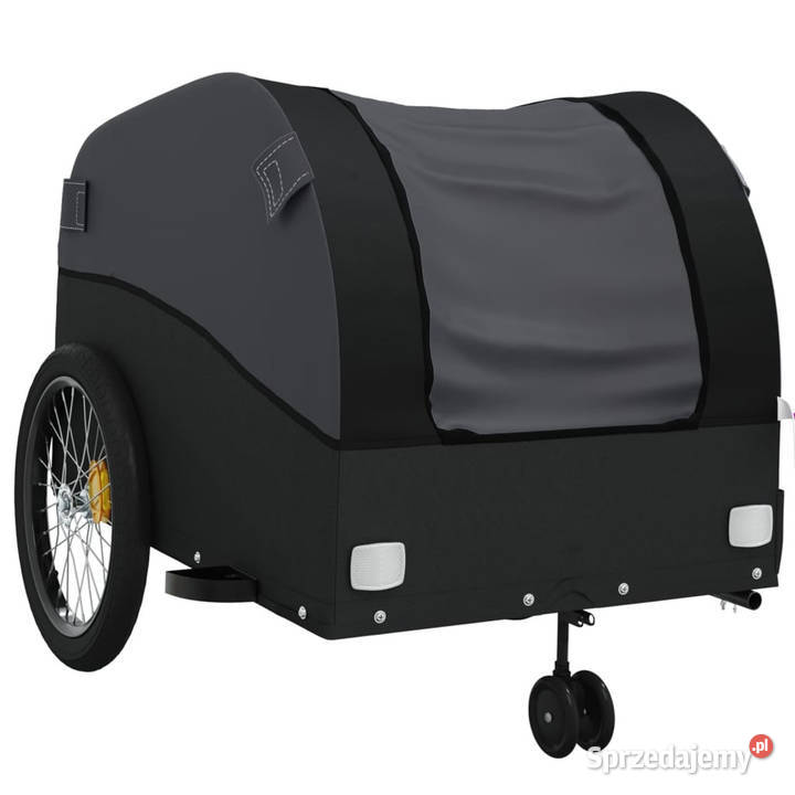 Przyczepka rowerowa czarna 45 żelazo WM94150