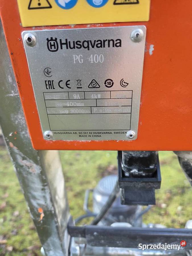 Szlifierka do betonu Husqvarna 2019r plastiko PG Pozostałe Namysłów