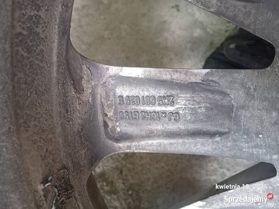 Alu felgi vw caddy 2015rR16 Samochodowe