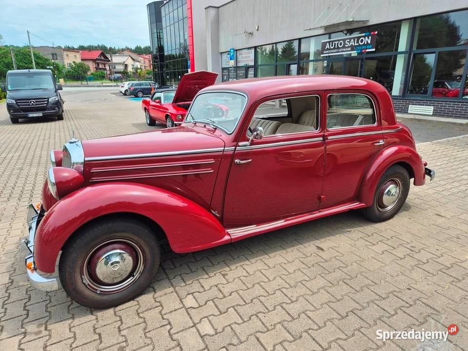 mercedes 170 s nowy wszystko dziala Rok produkcji 1951