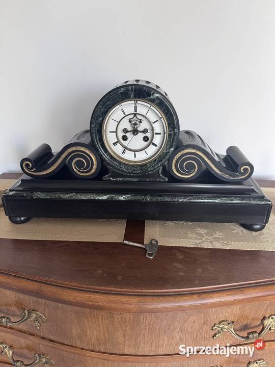 Zegar kominkowy z marmuru wielkopolskie sprzedam