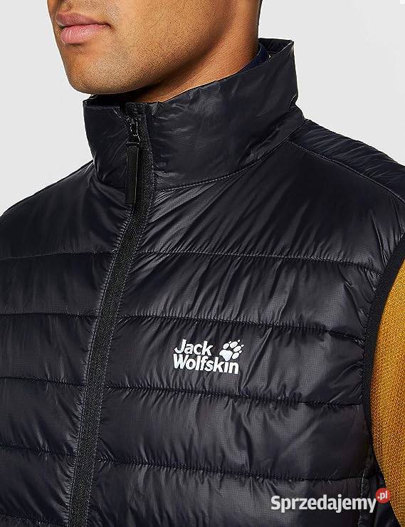 Kamizelka JACK WOLFSKIN BLACK JWP VEST S Jadowniki