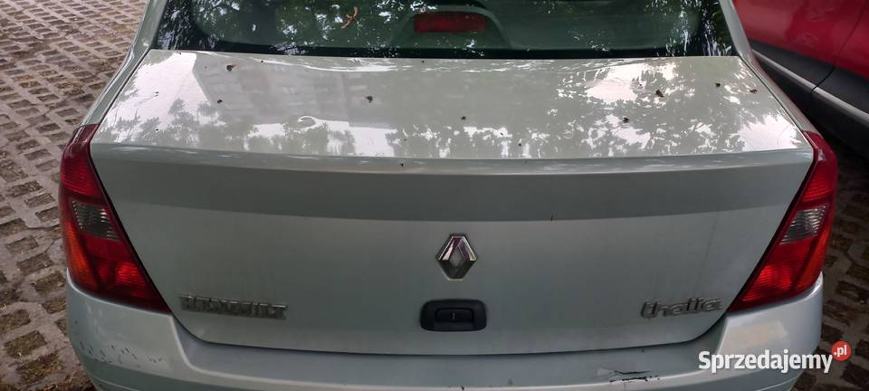 Renault Thalia klapa tył osobowe świętokrzyskie Morawica