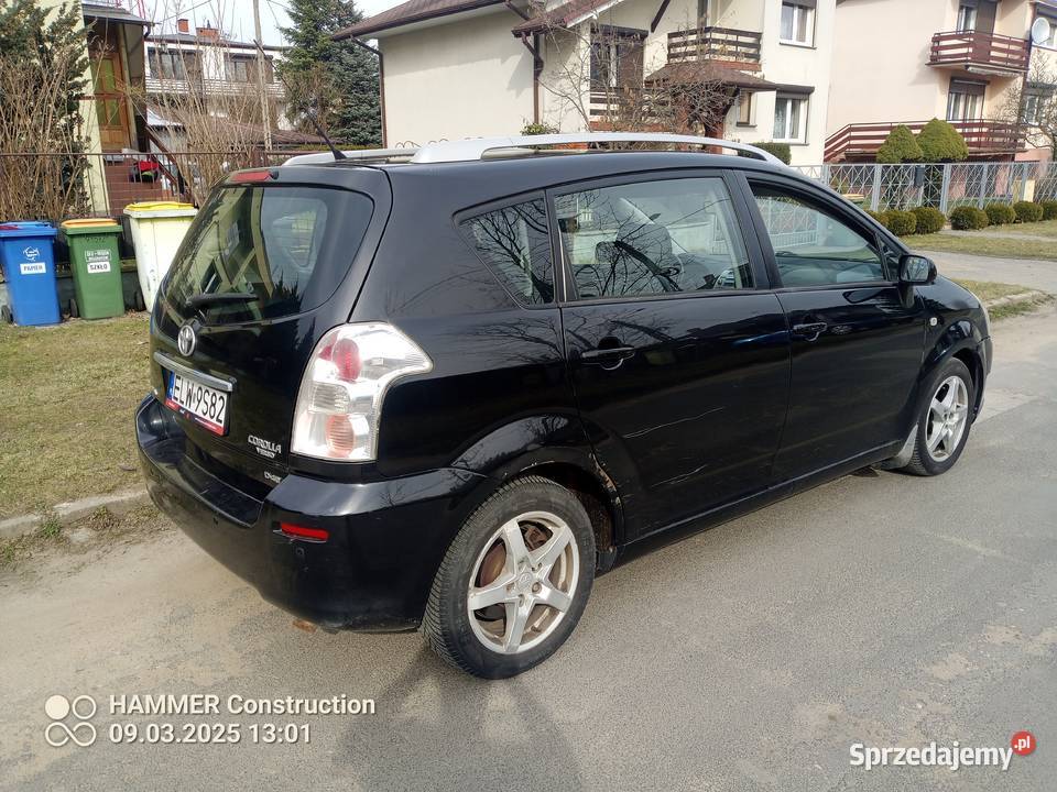Sprzedam Toyota Corolla Verso manualna łódzkie Łódź