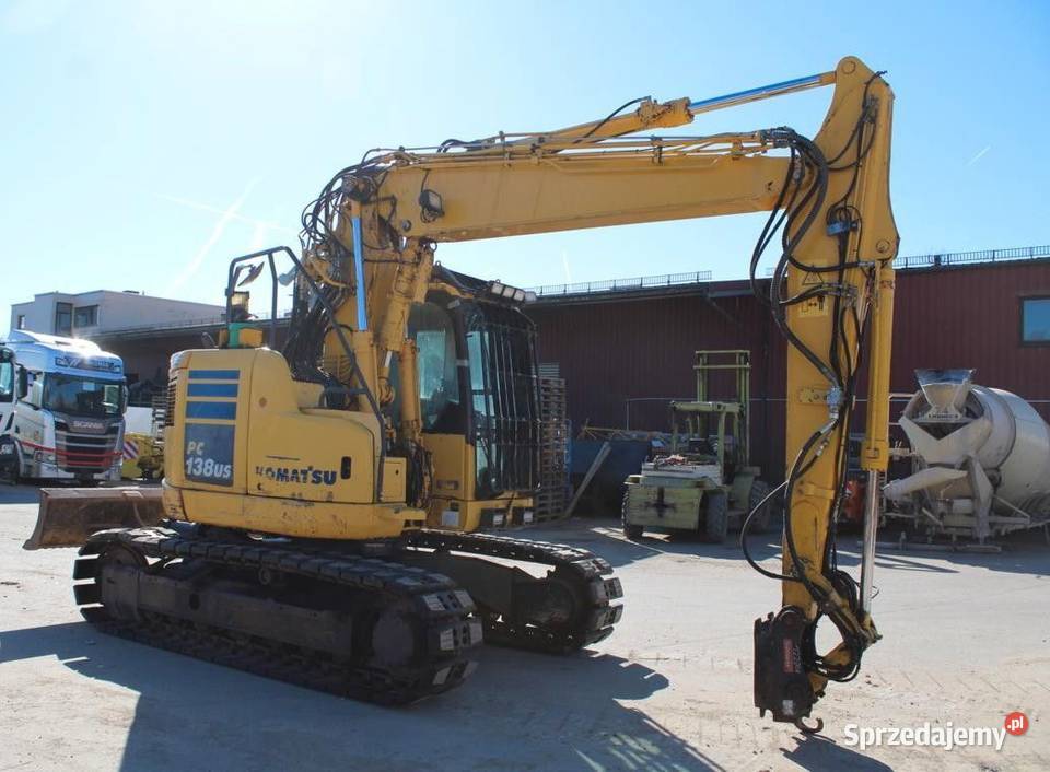 Koparka gasienicowa Komatsu PC138 IS10 bez Vatu Warszawa
