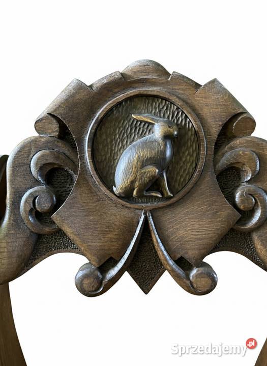 Krzesła w stylu myśliwskim Proszowice sprzedam