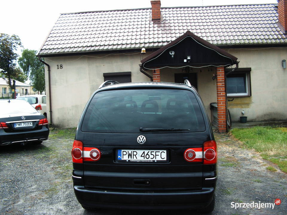 Volkswagen Sharan 20 E Gaz 2006 r elektryczne lusterka Września