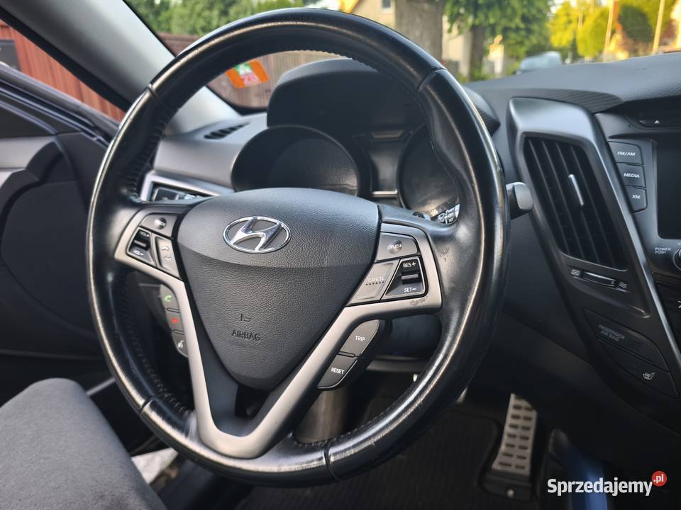 Hyundai Veloster 2014 16 GDI Turbo 201 automat gniazdo USB wielkopolskie Trzcianka sprzedam