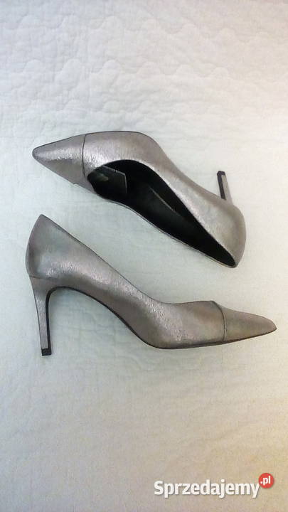 Buty zara raz założone kolor srebny Kraków