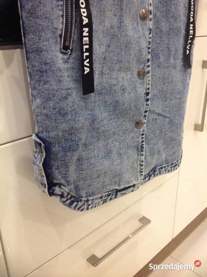 Katana Sukienka Kurtka Jeans Damska LOVE S Nowa Pozostałe Nowa Sól