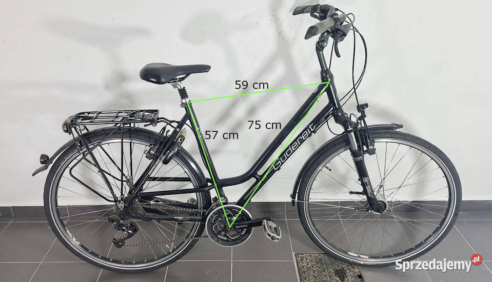Rower Gudereit damka aluminiowy trekkingowy koła Trekkingowe Lublin