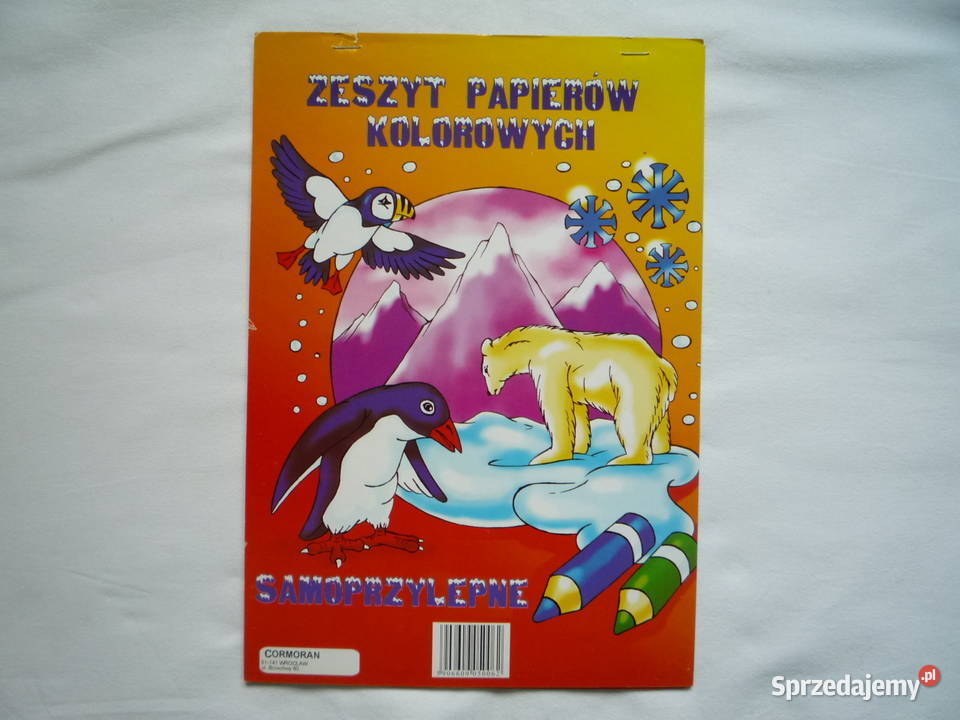 Papier kolorowy Samoprzylepny Format A4 Szczecin sprzedam