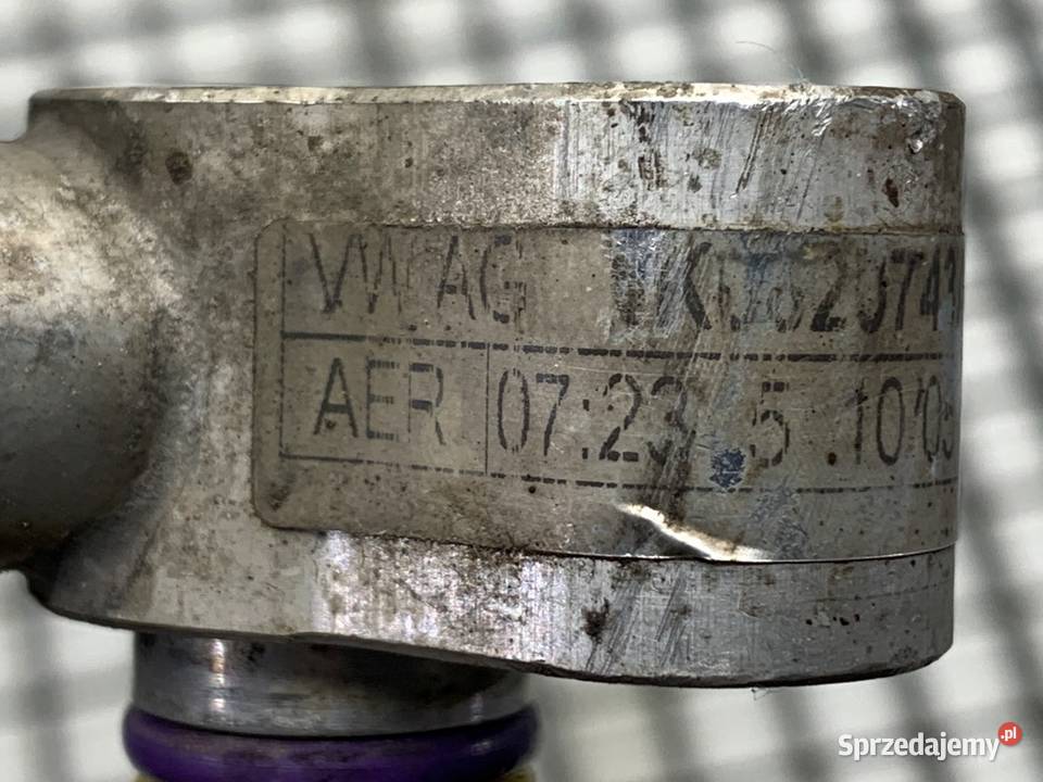 RURKA KLIMATYZACJI SKODA OCTAVIA II 1K0820743AM Przewody klimatyzacji