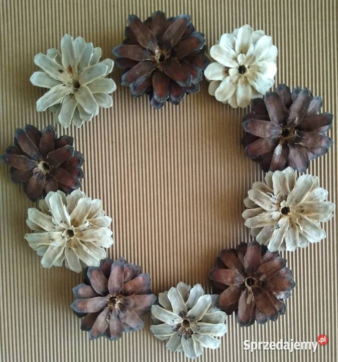 Szyszka Szyszki Kwiat Decoupage Natura Zestaw 10 Gdańsk sprzedam