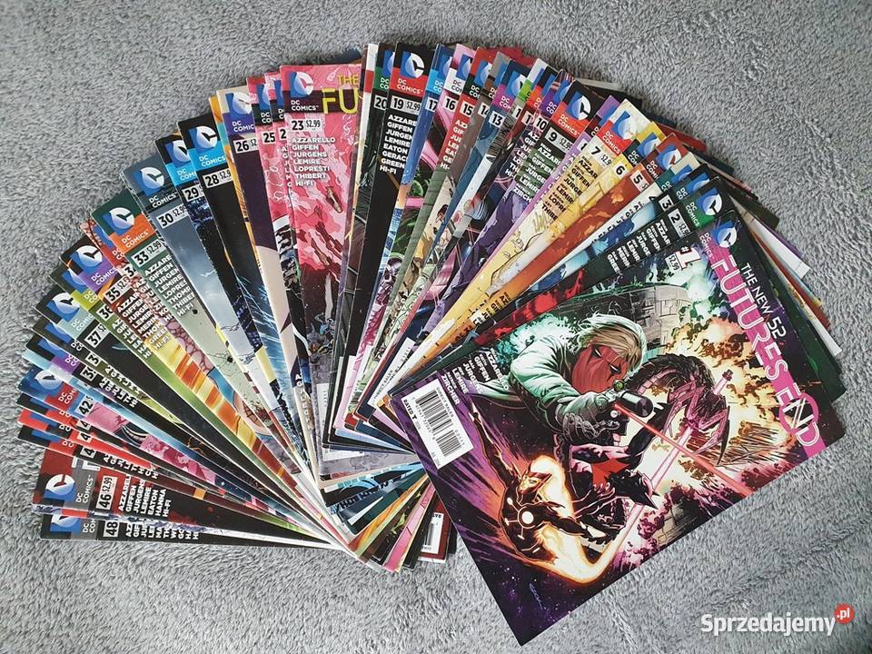 The 52 The Futures End zestaw 25 komiksów DC USA