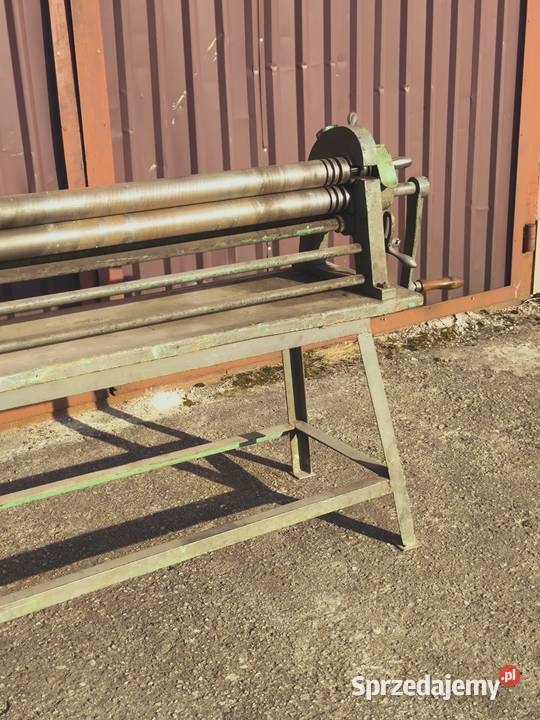 Walce do blachy ręczne Walcarka Zwijarka Produkcja