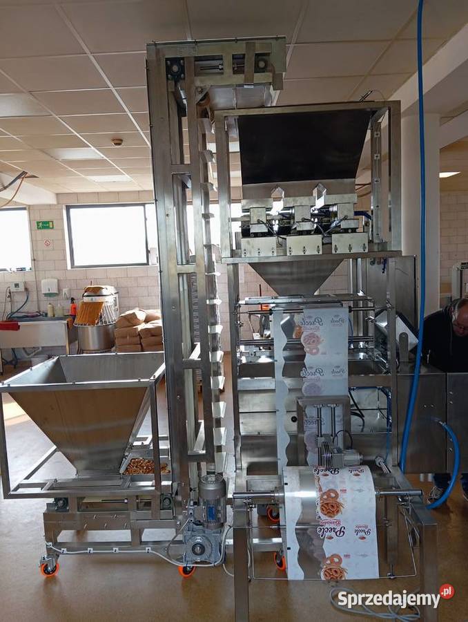 Maszyna Pakująca pionowa automat trzy wagi